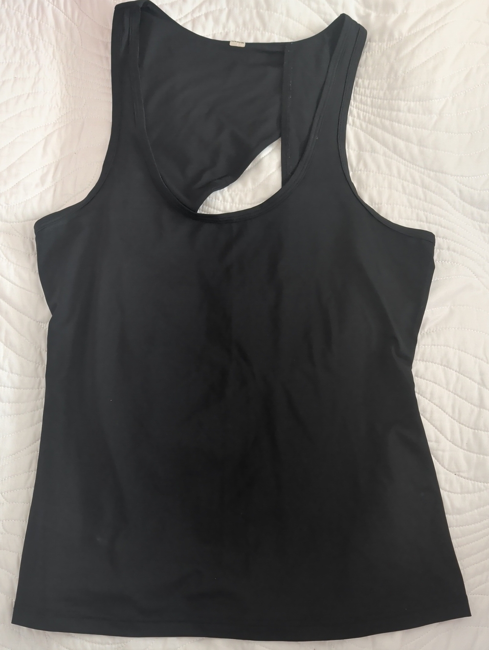 ALO Yoga Black Racerback Performance Tank